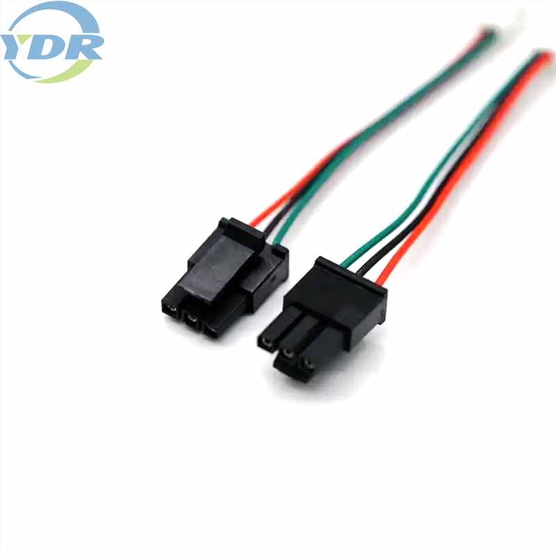 Molex 43645-0300 -liitin, mikrosovitus 3,0 jako Molex 1,25 naaraspuoliseen johdinsarjaan